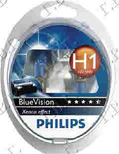 07.302.18 LAMP KIT H1  PHILIPS BLUE VIS