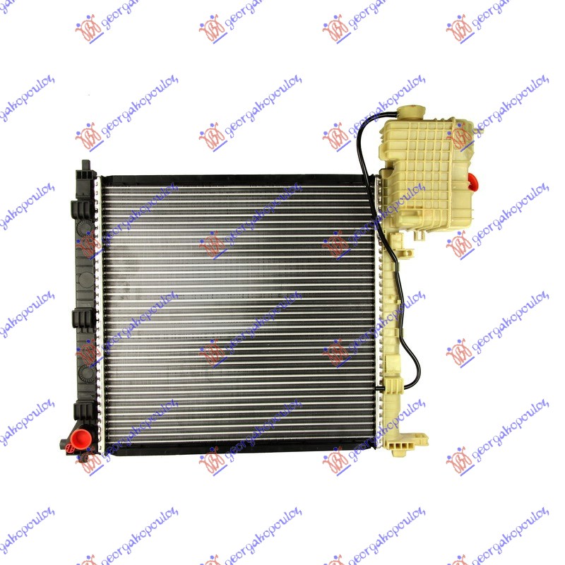 HLADNJAK MOTORA 99-03 2.2CDi (MAN) (-AC) (57x6) (MAHLE PREMIUM LINE)