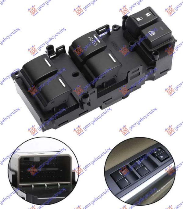 PREKIDAC U PREDNJIM VRATIMA (4 TASTERA) (37 PIN) LEVO