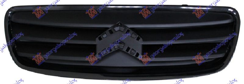 GRILLE W/BLACK MOULDING