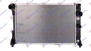HLADNJAK MOTORA 1.8/2.5/3.0 16V/24V 2.2CDi (AUTO) (64x45x2.6) (KOYO)