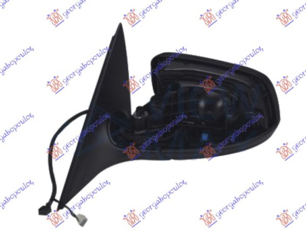 DOOR MIRROR ELECTRICAL HEATED FOLDABLE PRIMED (A QUALITY) (ASPHERICAL GLASS)