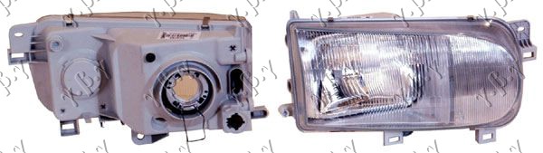 HEAD LAMP (H3/H4) (E)