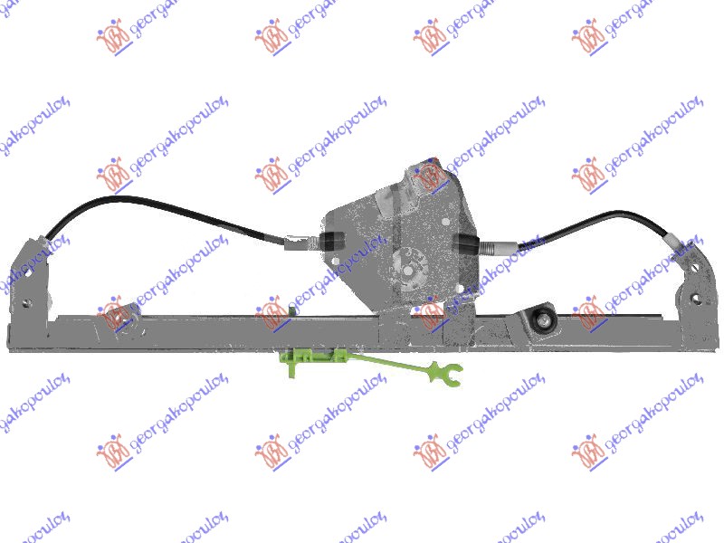 PODIZAC ZADNJEG PROZORA ELEKTRICNI 4/5 VRATA (BEZ MOTORA) (A KVALITET) DESNO