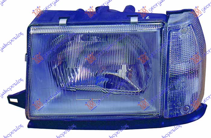 HEAD LAMP WITH WHITE SIDE LAMP (E) (DEPO)