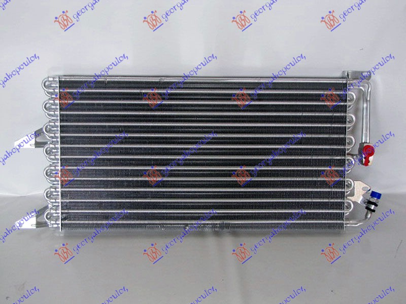 HLADNJAK KLIME 1.1/1.2i 8V (520x280x34) 1997-