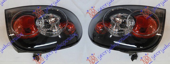 TAIL LAMP SET LEXUS BLACK