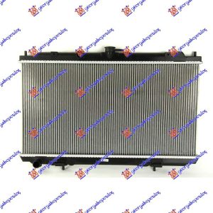 HLADNJAK MOTORA 1.5/1.6/1.8 (+/-AC) (360x690) (ENGLESKA) (GORNJI OTVORI NOSACA VENTILATORA 445mm) (KOYO)