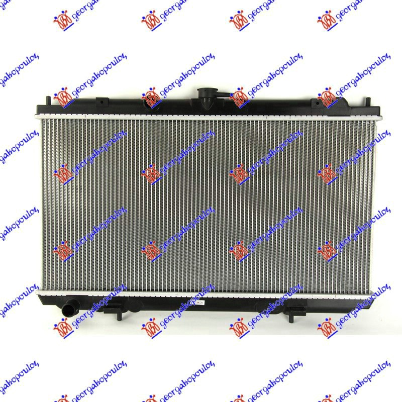 HLADNJAK MOTORA 1.5/1.6/1.8 (+/-AC) (360x690) (ENGLESKA) (GORNJI OTVORI NOSACA VENTILATORA 445mm) (KOYO)