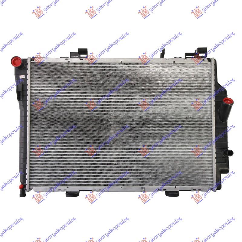HLADNJAK MOTORA 2.0/2.3 KOMPRESSOR (MAN/AUTO) (+/-AC) (61x42) 00-
