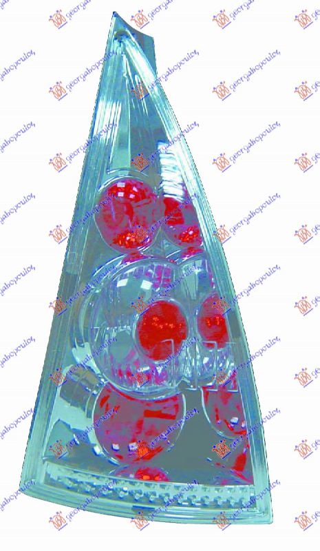 TAIL LAMP SET LEXUS CHROME