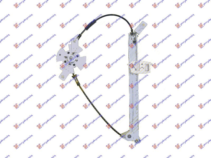 REAR WINDOW REGULATOR MANUAL