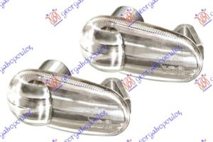 SIDE LAMP SET (CHROME) -2004