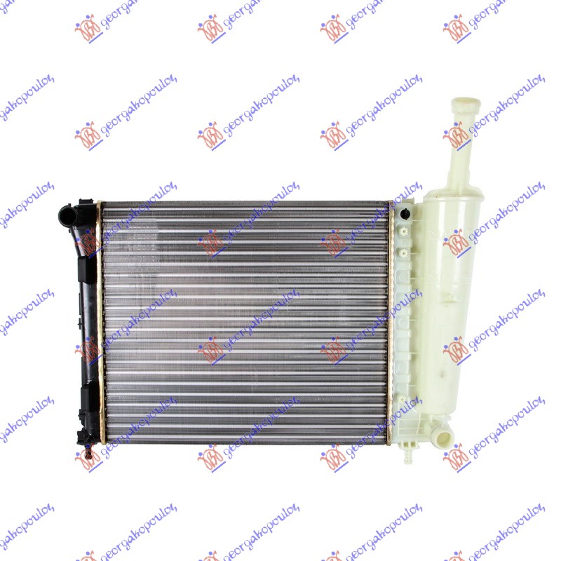 HLADNJAK MOTORA 1.2cc 8V (+/-AC) (480x415) (MAHLE BEHR)
