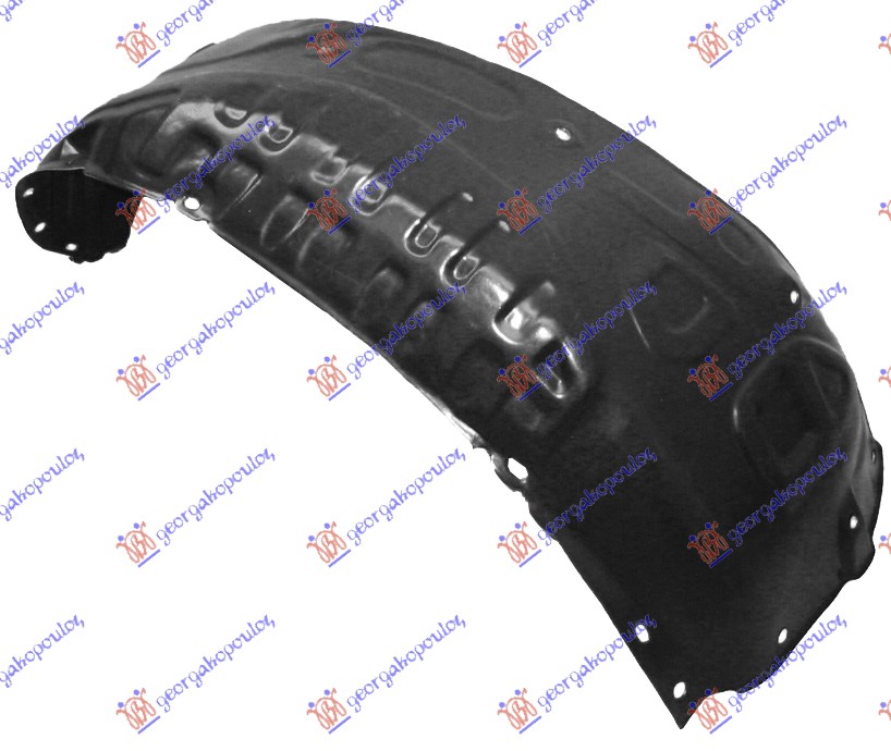FRONT INNER PLASTIC FENDER (REAR PART) -2009