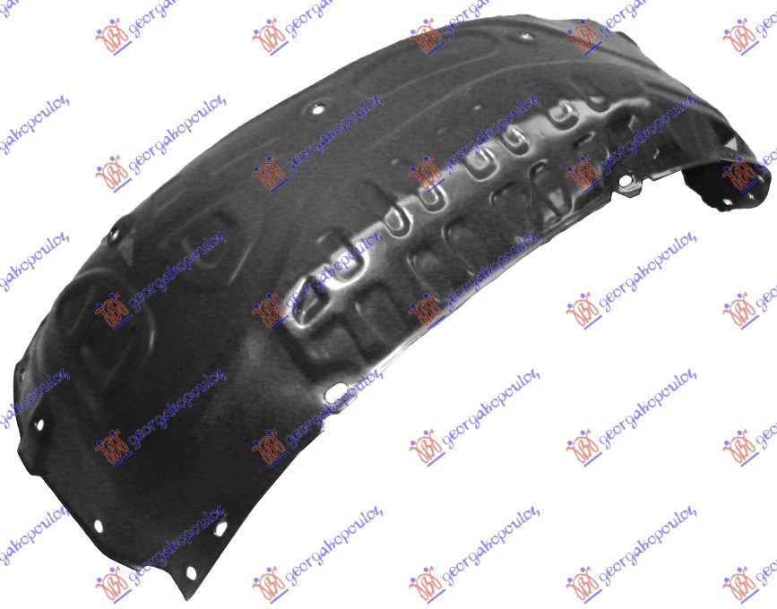FRONT INNER PLASTIC FENDER (REAR PART) -2009