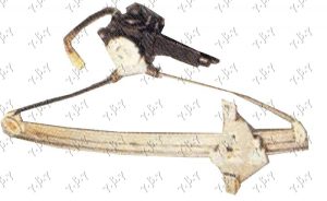 FRONT WINDOW REGULATOR ELECTRICAL (W/O MOTOR)