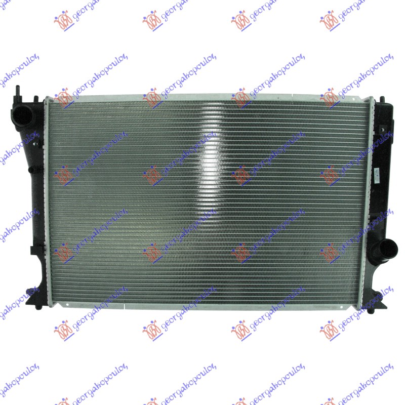 HLADNJAK MOTORA 2.0/2.2 D4D DIZEL (MAN) 06- (625x410) (2 CEVI)