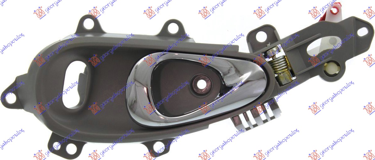 DOOR .HANDLE FRONT INNER (CHROME -GRAY)