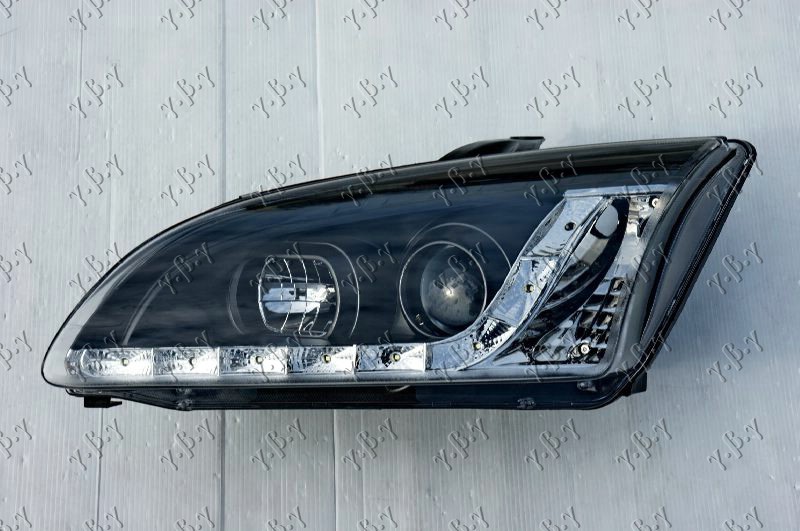 HEAD LAMP SET A5 TYPE BLACK