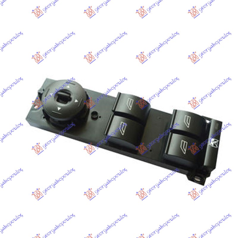 PREKIDAC U PREDNJIM VRATIMA (4 TASTERA) (14 PIN) LEVO