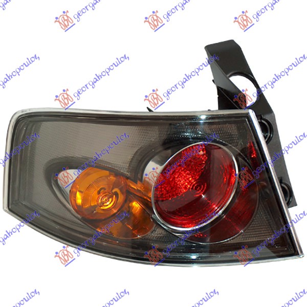 STOP LAMPA SPOLJASNJA (CRNI OKVIR) (FR) (DEPO) LEVO