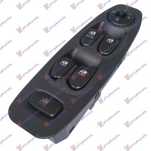 PREKIDAC U PREDNJIM VRATIMA (4 TASTERA) (CRNI OKVIR) (AUTO) (14+7 PIN) LEVO