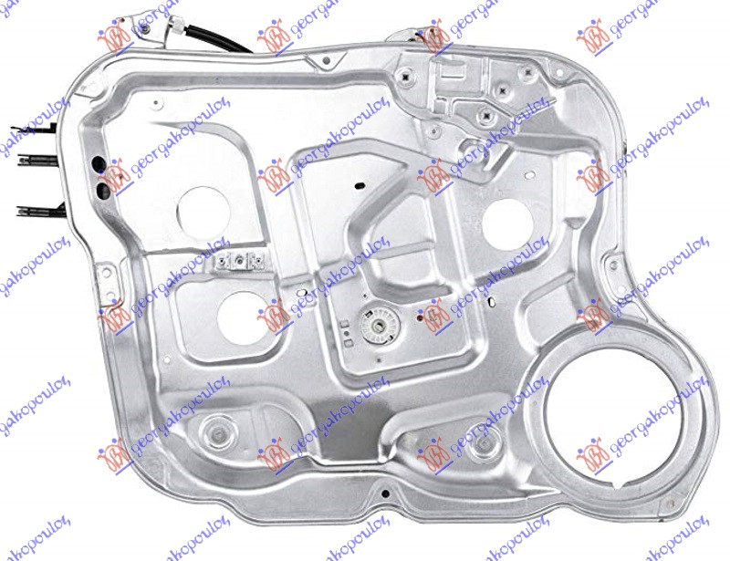 FRONT WINDOW REGULATOR ELECTRICAL (W/O MOTOR) (W/PANEL)
