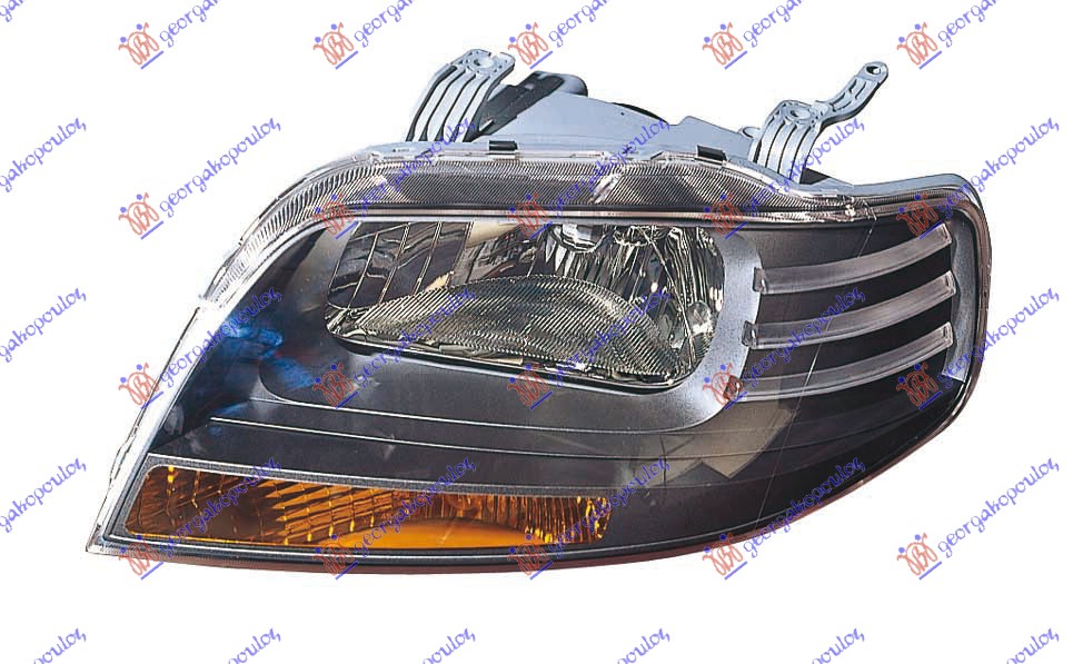 FAR ELEKTRICNI CRNI 3/5 VRATA 2007-2008 (DEPO) DESNO