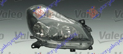 FAR SA MAGLENKOM CRNI (H1/H1/H7) (VALEO) DESNO