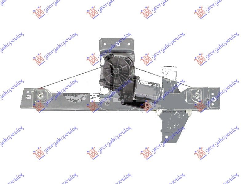 REAR WINDOW REGULATOR ELECTRICAL COMFORT S.W.