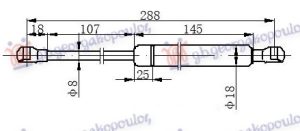 AMORTIZER HAUBE (288L-260N)