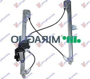 FRONT WINDOW REGULATOR ELECTRICAL 4/5D COMFORT (A QUALITY)