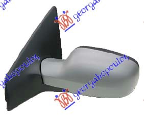 DOOR MIRROR ELECTRICAL HEATED PRIMED (A QUALITY) (ASPHERICAL GLASS)