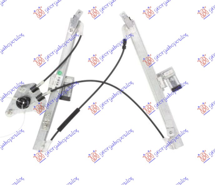 PODIZAC PREDNJEG PROZORA ELEKTRICNI (BEZ MOTORA) 5 VRATA LEVO