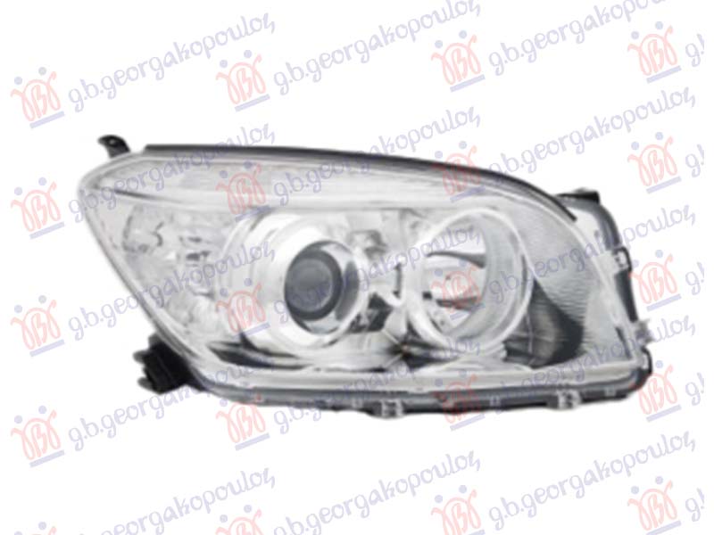 HEAD LAMP ELECTRICAL (MIRROR CHROME) -2008 (E) (TYC)