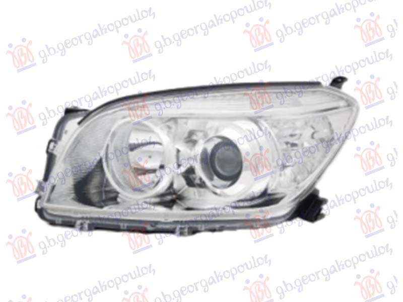 HEAD LAMP ELECTRICAL (MIRROR CHROME) -2008 (E) (TYC)