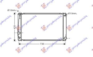 RADIATOR 2.0I VVTI +/- A/C MANUAL/AUTOMATIC (673x415) (KOYO)