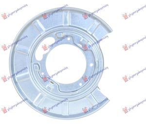 ZASTITA ZADNJEG KOCIONOG DISKA (PRECNIK ZASTITE 335mm) (PRECNIK DISKA 296mm) DESNO
