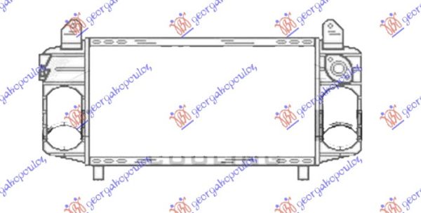 HLADNJAK INTERKULERA 1.2-1.4 TDi DIZEL (280x130x40)