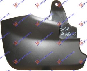ZASTITA OD BLATA (ZAVESICA) PREDNJA (2/4WD) LEVO