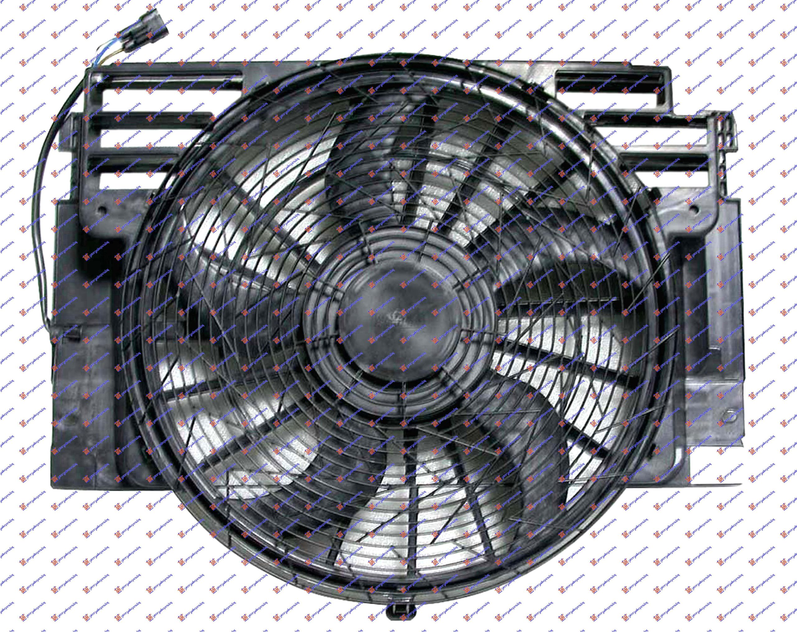 VENTILATOR KLIME KOMPLET (3.0/4.4/4.6/4.8) (BENZIN/DIZEL)