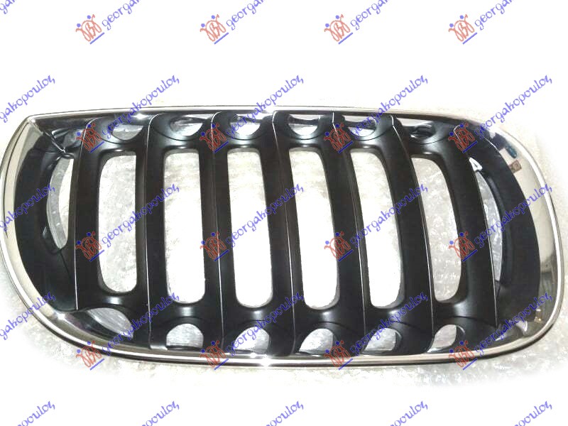 PVC MASKA HROM/CRNA DESNO