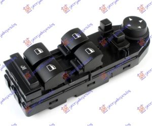 PREKIDAC U PREDNJIM VRATIMA (4 TASTERA) (ELEKTRO-SKLOPIV RETROVIZOR) (4 PIN) LEVO