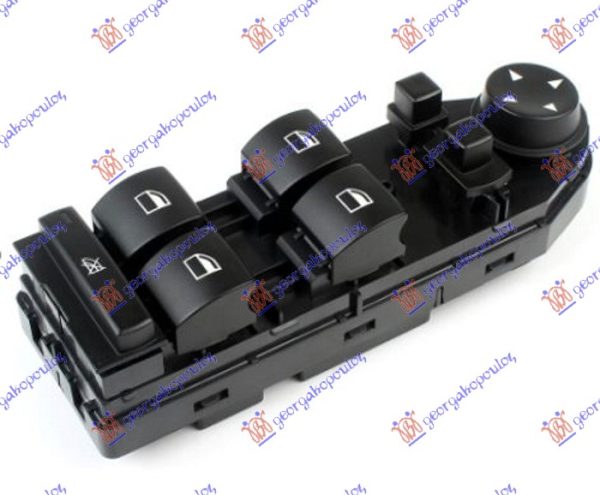 PREKIDAC U PREDNJIM VRATIMA (4 TASTERA) (ELEKTRO-SKLOPIV RETROVIZOR) (4 PIN) LEVO