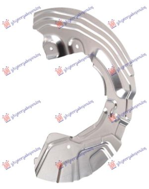 ZASTITA PREDNJEG KOCIONOG DISKA (PRECNIK DISKA 330mm) ALUMINIJUM LEVO
