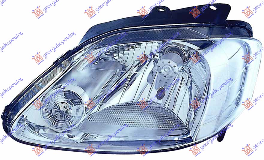 FAR ELEKTRICNI HROM BEZ PRIKLJUCAKA (DEPO) LEVO