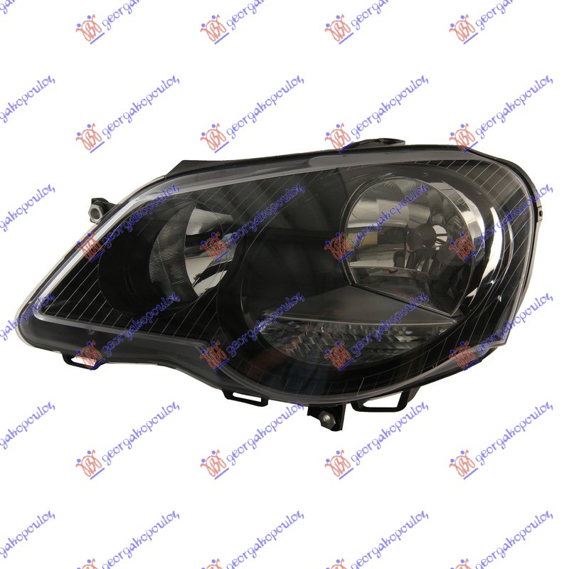 HEAD LAMP GTI BLACK (HELLA)
