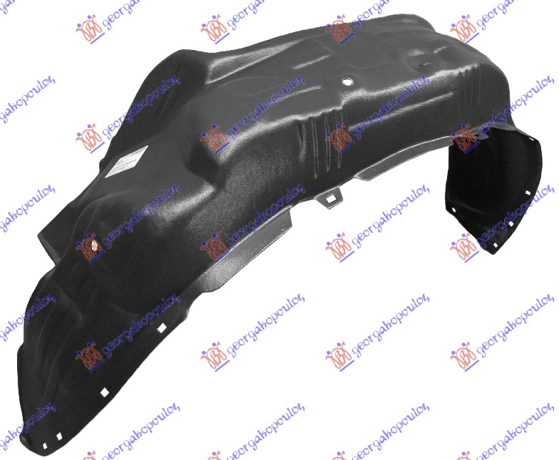 ZADNJE POTKRILO PLASTICNO (2WD/4WD) LEVO