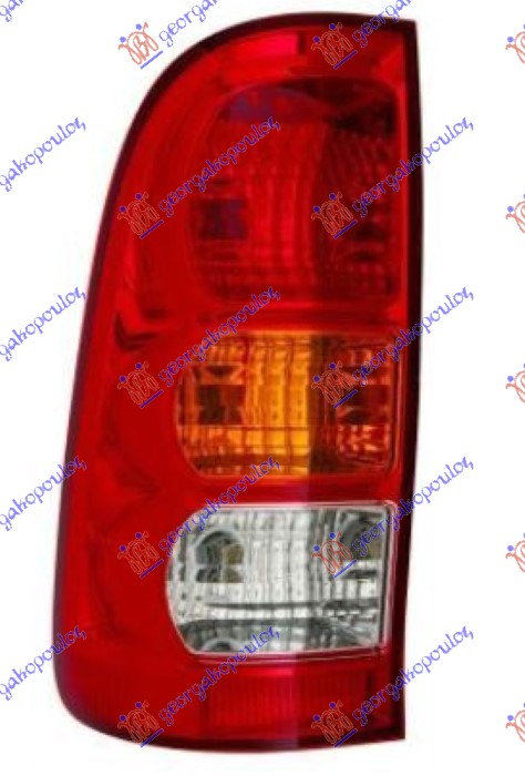 STOP LAMPA (BEZ ZADNJE MAGLENKE SA RIKVERC SVETLOM) (KINA) LEVO